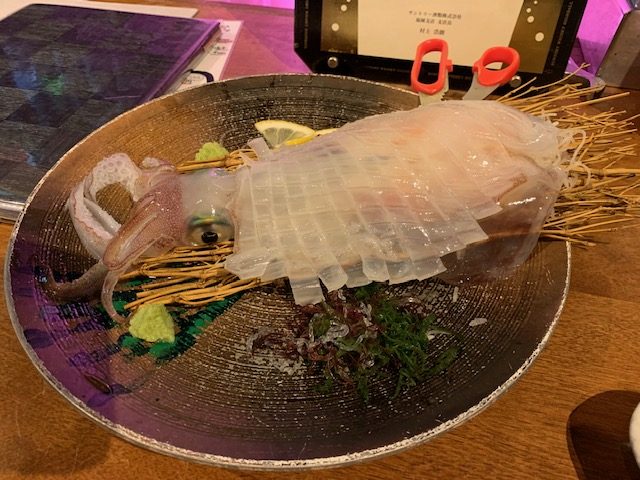 イカ活造り